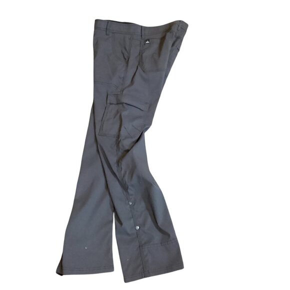 Prana Stretch Zion Pants Men's 32x32" in Dark Iron/Gray #313L - Picture 3 of 11